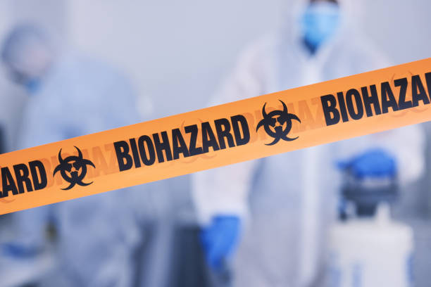 Professional Infectious Disease Decontamination technician working in De Soto, IA